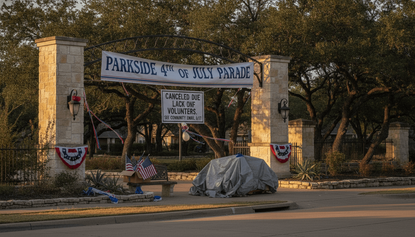 July 4th Parade Canceled