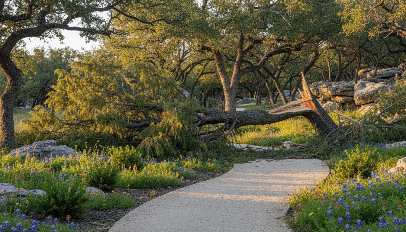 Tree down on the trail